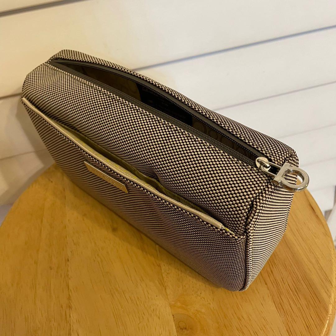 Salvatore ferragamo cosmetic bag hot sale