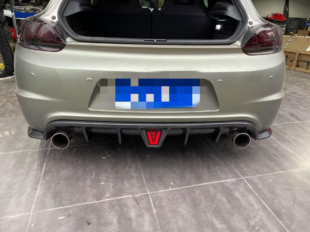 Scirocco R tip diffuser Car Accessories Accessories on Carousell