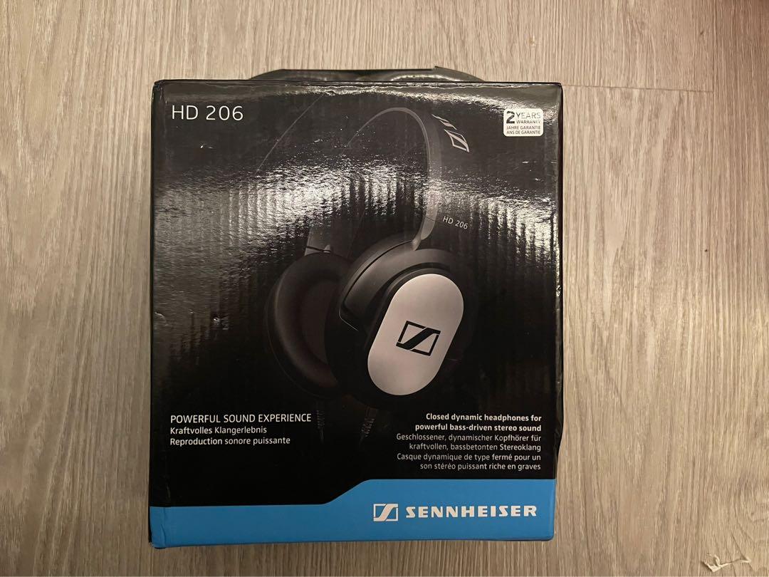 Stereo Headphone Sennheiser Hd 206 With Mic Sennheiser Hd 206