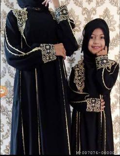 SET DRESS MUSLIM COUPLE IBU ANAK