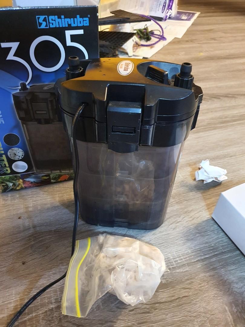 Shiruba XB305 Canister Filter, Pet Supplies, Homes & Other Pet