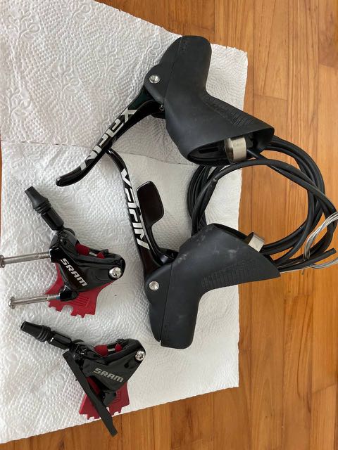 Dérailleur Arrière SRAM APEX - Version Courte (short Cage), 10 Vitesses, Couleur Noire - Occasion Fonctionnel
