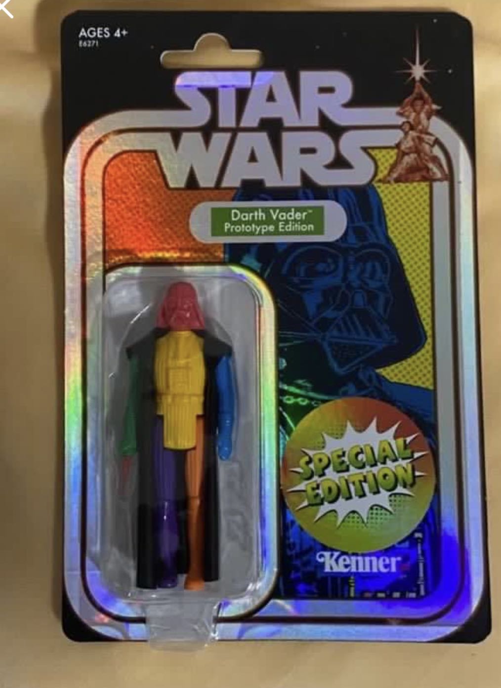 Darth vader retro prototype hotsell
