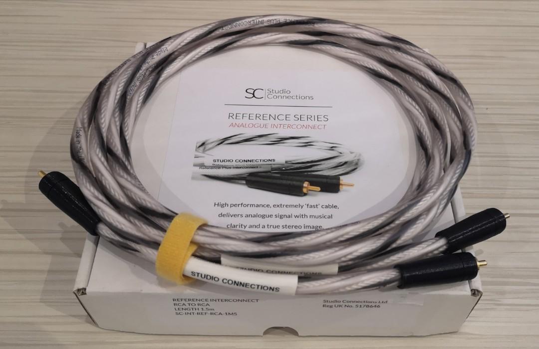 Studio Connections Reference Plus 1.5m RCA Interconnects, Audio, Other