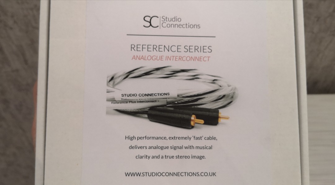 Studio Connections Reference Plus 1.5m RCA Interconnects, Audio, Other