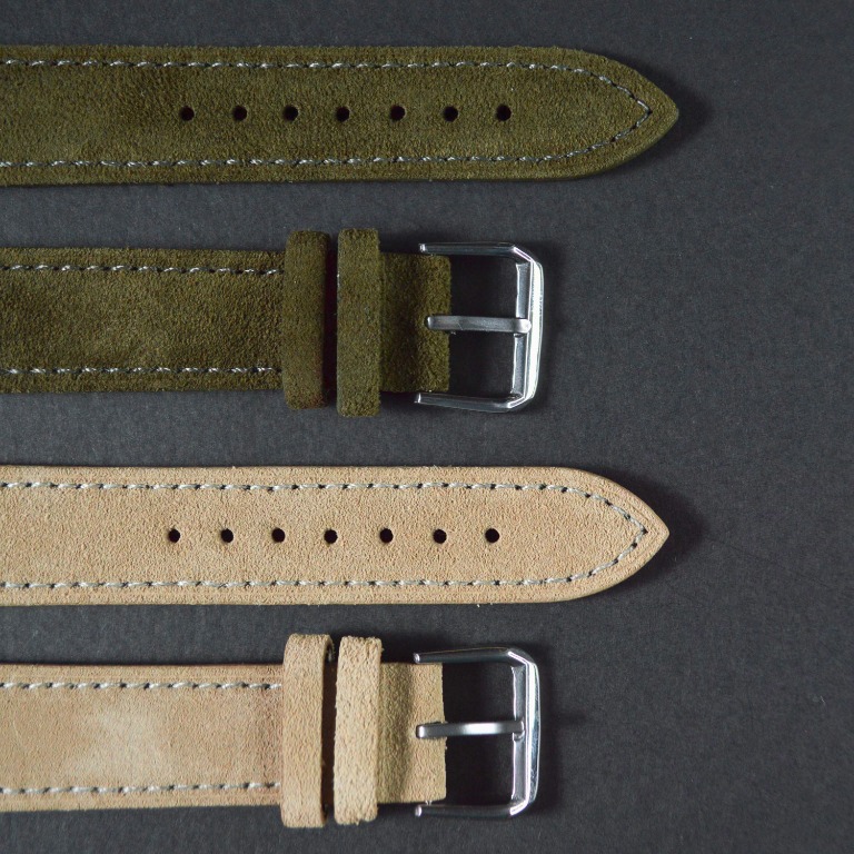19mm suede watch best sale strap