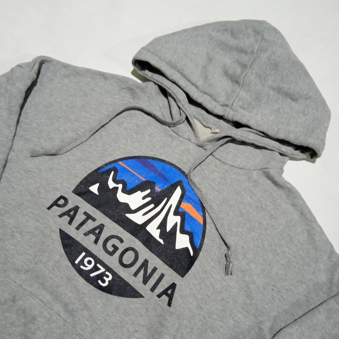 Sweater Hoodie Patagonia bekas preloved branded second, Fesyen Pria,  Pakaian , Atasan di Carousell