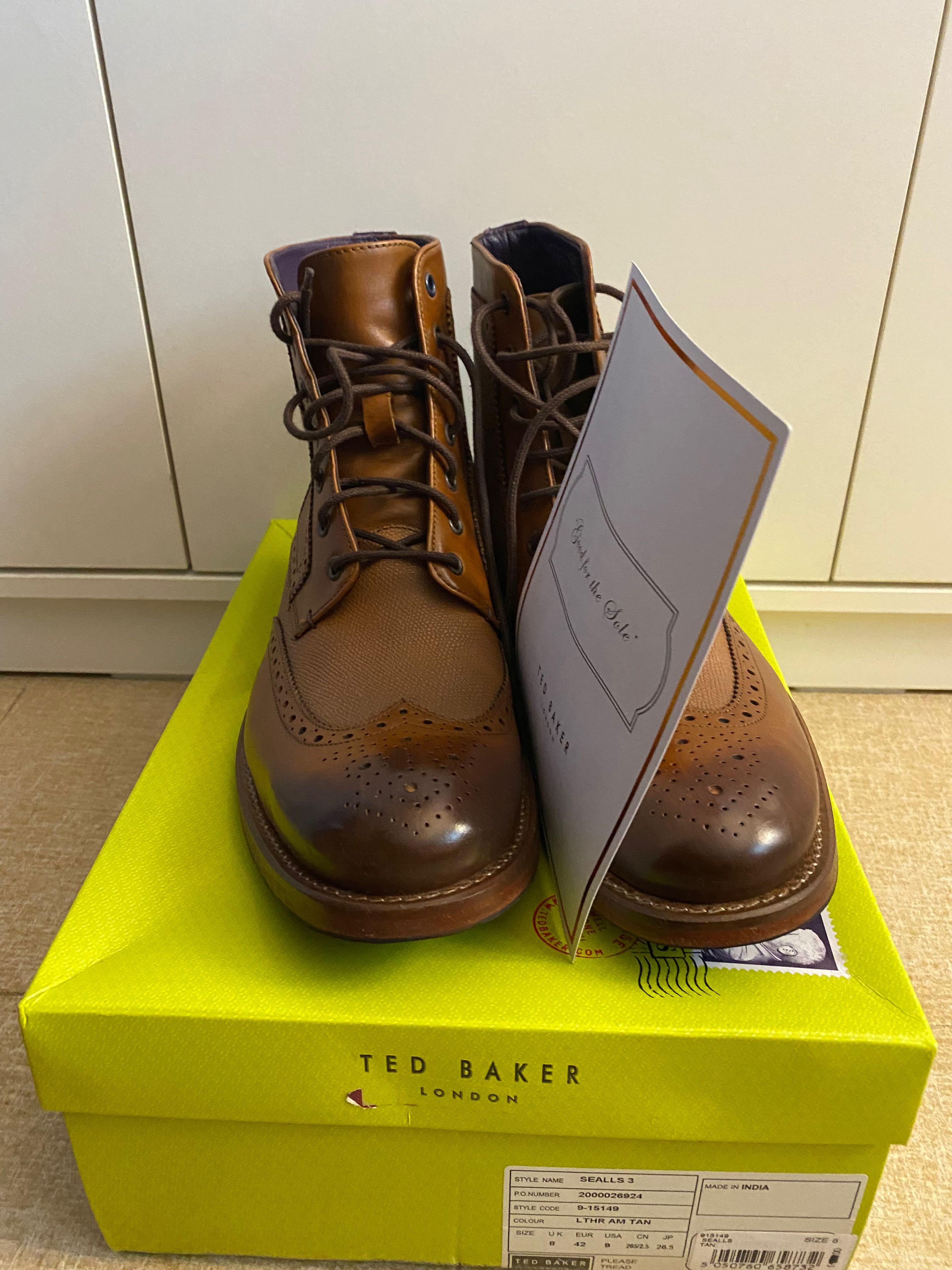 Ted baker sealls 3 brogue boots best sale