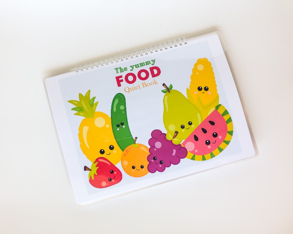 Toddler Reusable Activity Book | Language - Colour - Math - Counting ...