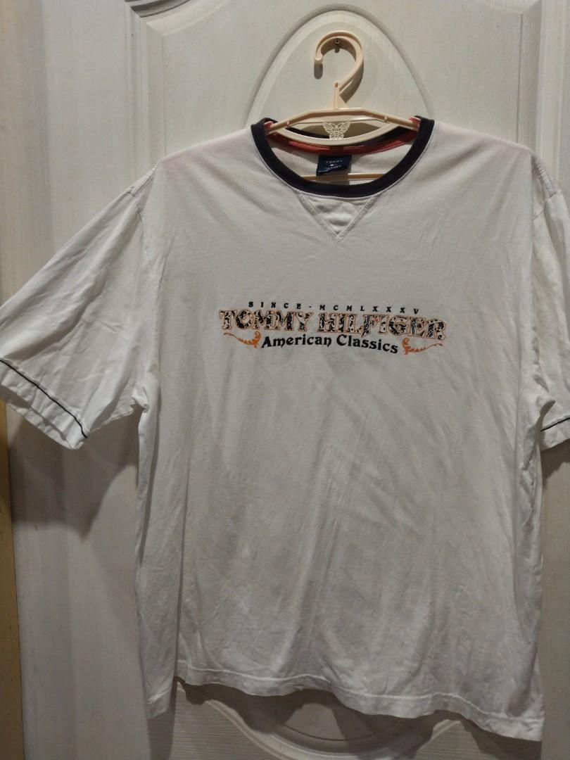 Tommy Hilfiger t-shirt american classic, Fashion, Tops & Sets on Carousell