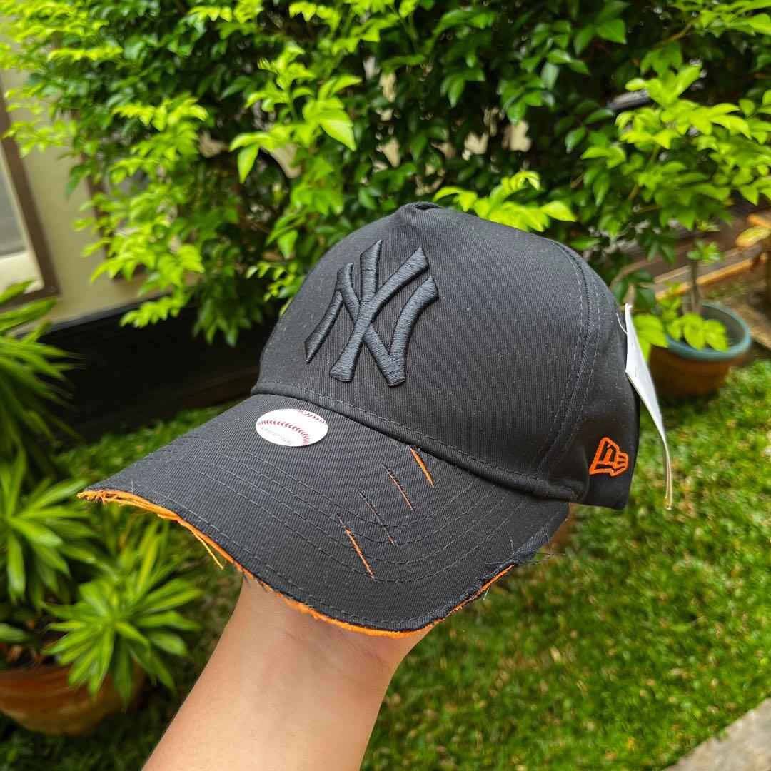 Topi New Era Yankees Ripped Orange 