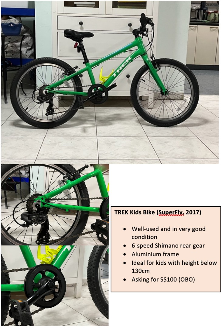Trek - Kids bicycle, Sports Equipment, Bicycles & Parts, Bicycles on ...