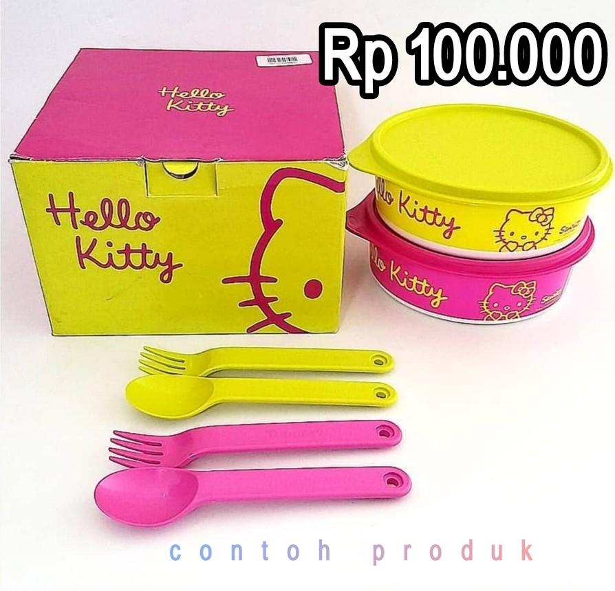 Tupperware Hello Kitty Meal Time