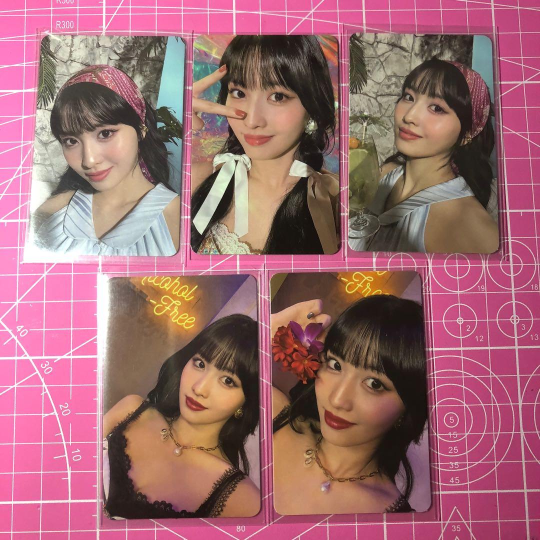 Twice Momo Taste Of Love Photocard Set Only Hobbies Toys Memorabilia Collectibles K Wave On Carousell