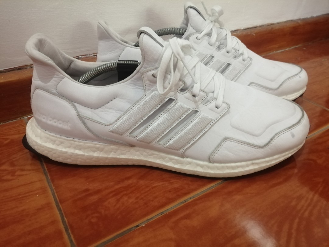 ultraboost leather cloud white