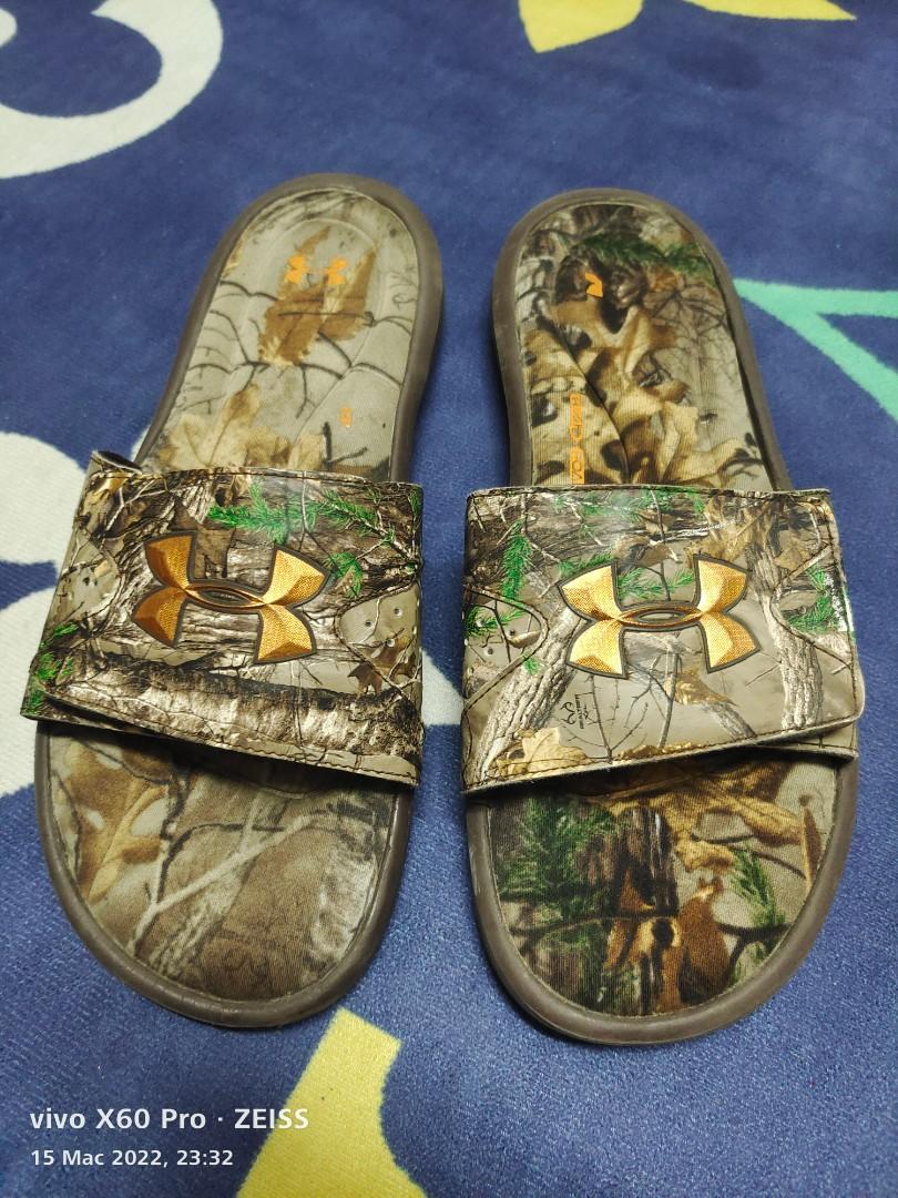 Under armour ignite camo sandals 11uk