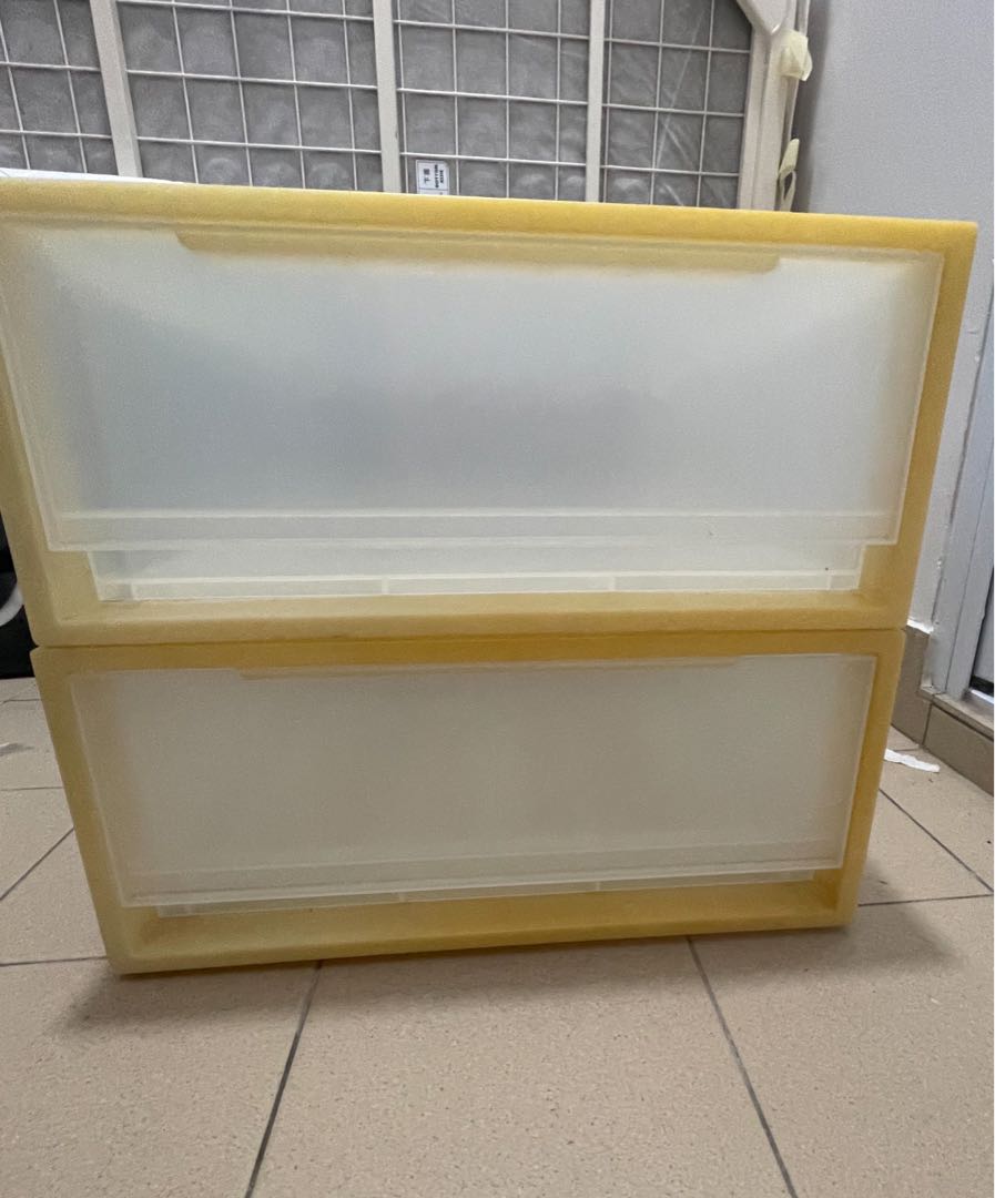 Under bed plastic storage drawer, Furniture & Home Living, Furniture