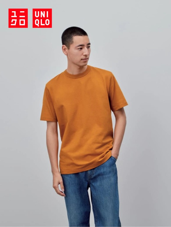 Uniqlo t shirt crew neck discount