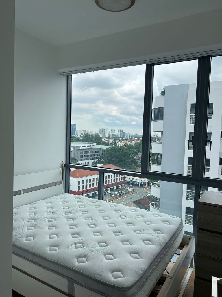 Used Queen Bed and Mattress, Furniture & Home Living, Furniture, Bed