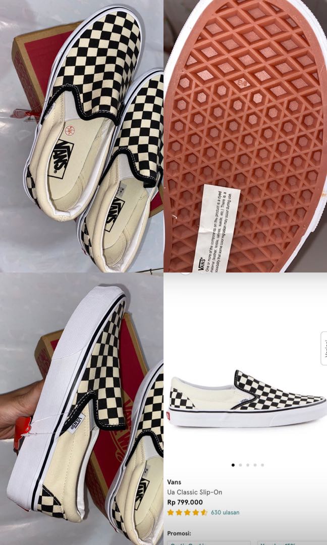 Vans Checkerboard slip on