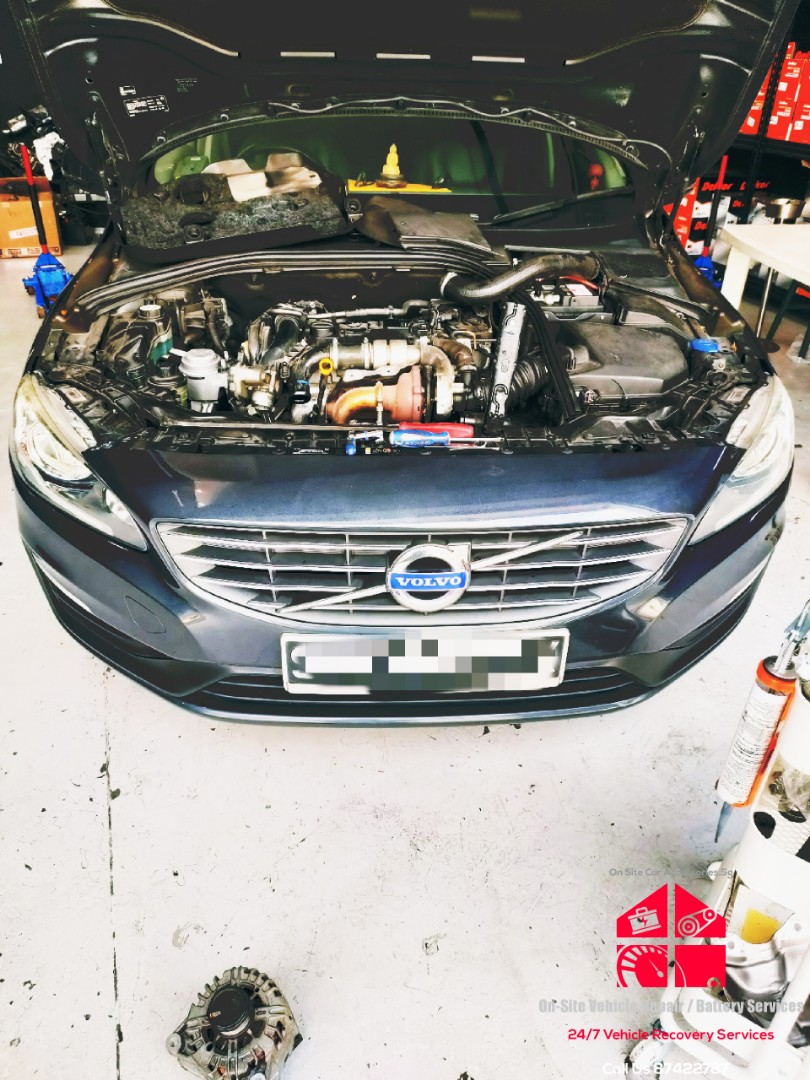 Volvo v70 alternator replacement clearance cost