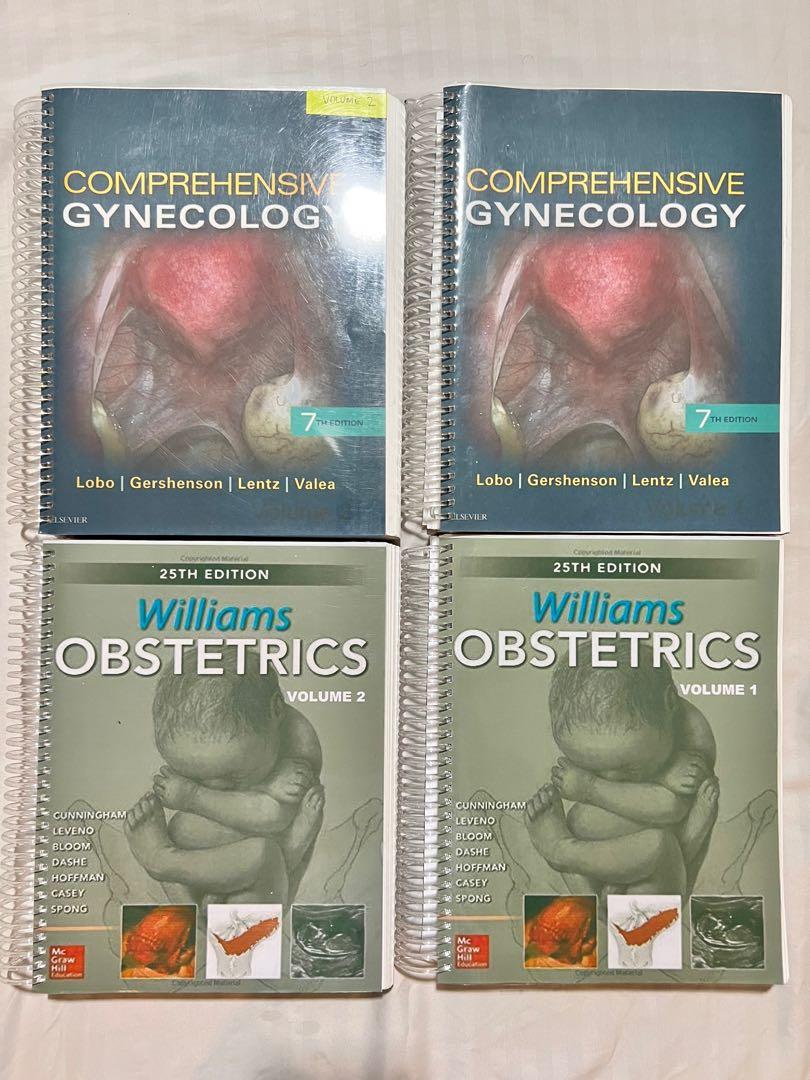 Williams Obstetrics 25th And Comprehensive Gynecology 7th Hobbies And Toys Books And Magazines