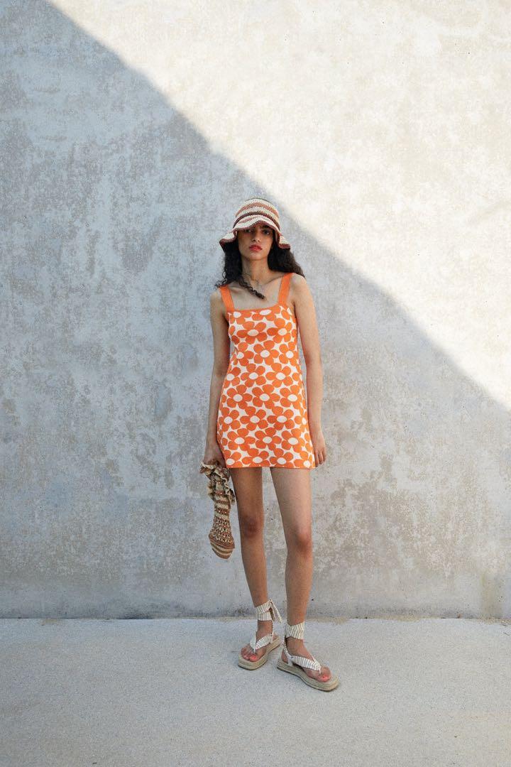 Short jacquard dress zara clearance