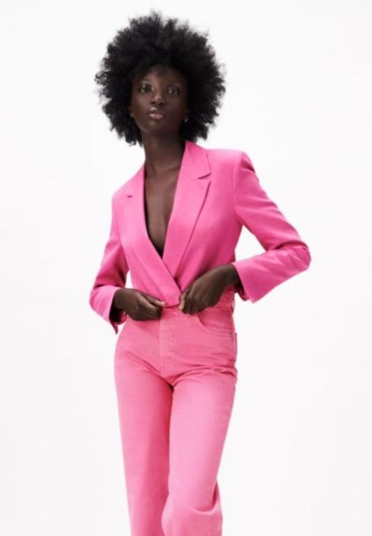 Zara Women Pink Blazer