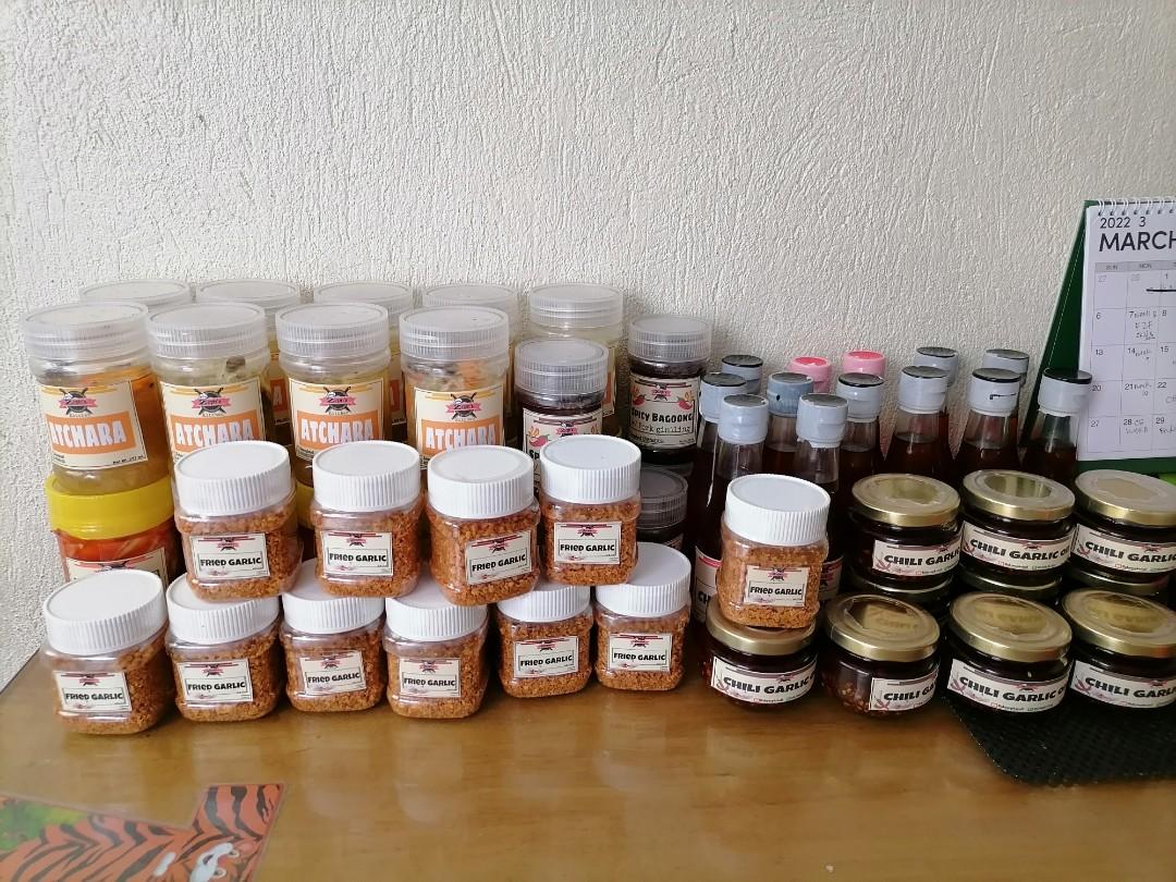 Zeph's kitchen products (Category: Local Eats) located in Bacolod City. Submitted by babyzephstuff (Listing ID 1044955287, Image 1). Description: Zeph's kitchen products local products of negros occidental Chili garlic 80.00 Chicken oil 70.00 Atsara 70.00 Kimchi 80.00 Crab paste aligue spicy and regular-200.00 Fried garlic 70.00.