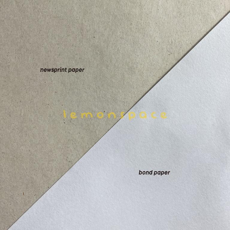 100 sheets Newsprint Paper Sketch Pad 50gsm A3 A4 pencil charcoal