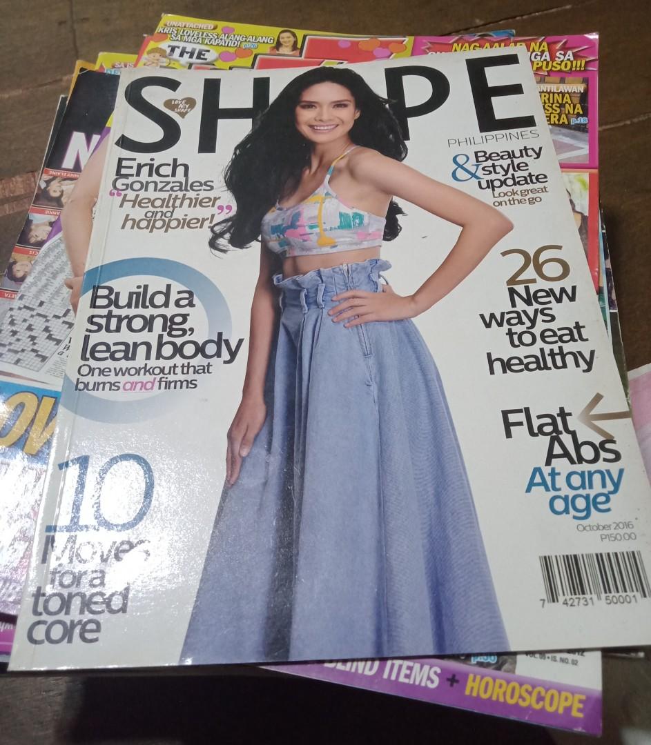(2016) SHAPE (Category: Magazines) located in Quezon City. Submitted by Dbakerbel_th (Listing ID 1149395571, Image 1). Description: ✅October2016 Issue ✅Old Magazine ✅Inside: Erich Gonzales "Healthier and Happier!" ✅New ways to eat healthy and many more..