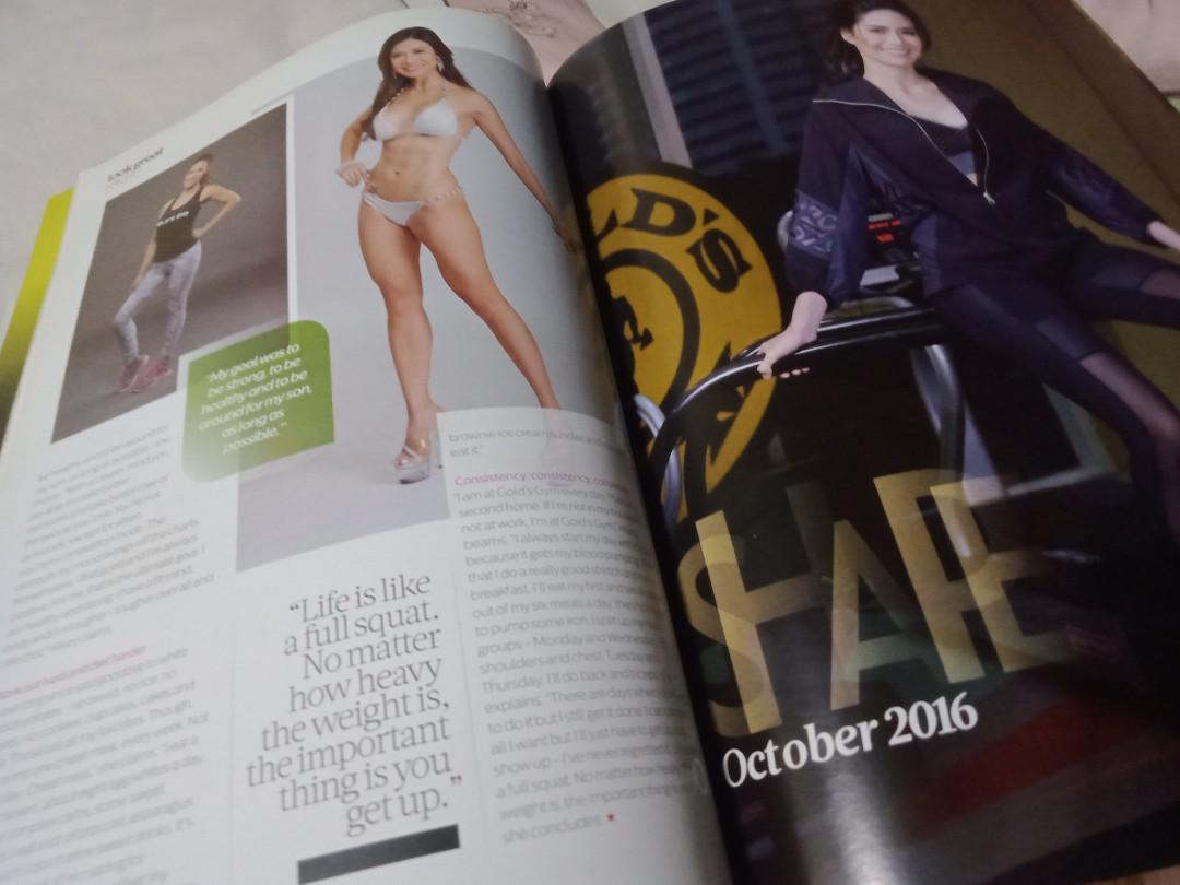 (2016) SHAPE (Category: Magazines) located in Quezon City. Submitted by Dbakerbel_th (Listing ID 1149395571, Image 3). Description: ✅October2016 Issue ✅Old Magazine ✅Inside: Erich Gonzales "Healthier and Happier!" ✅New ways to eat healthy and many more..