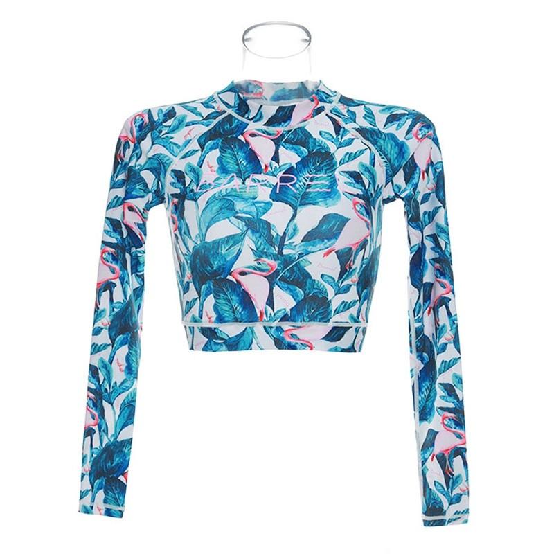 2 piece swimsuit with long sleeve