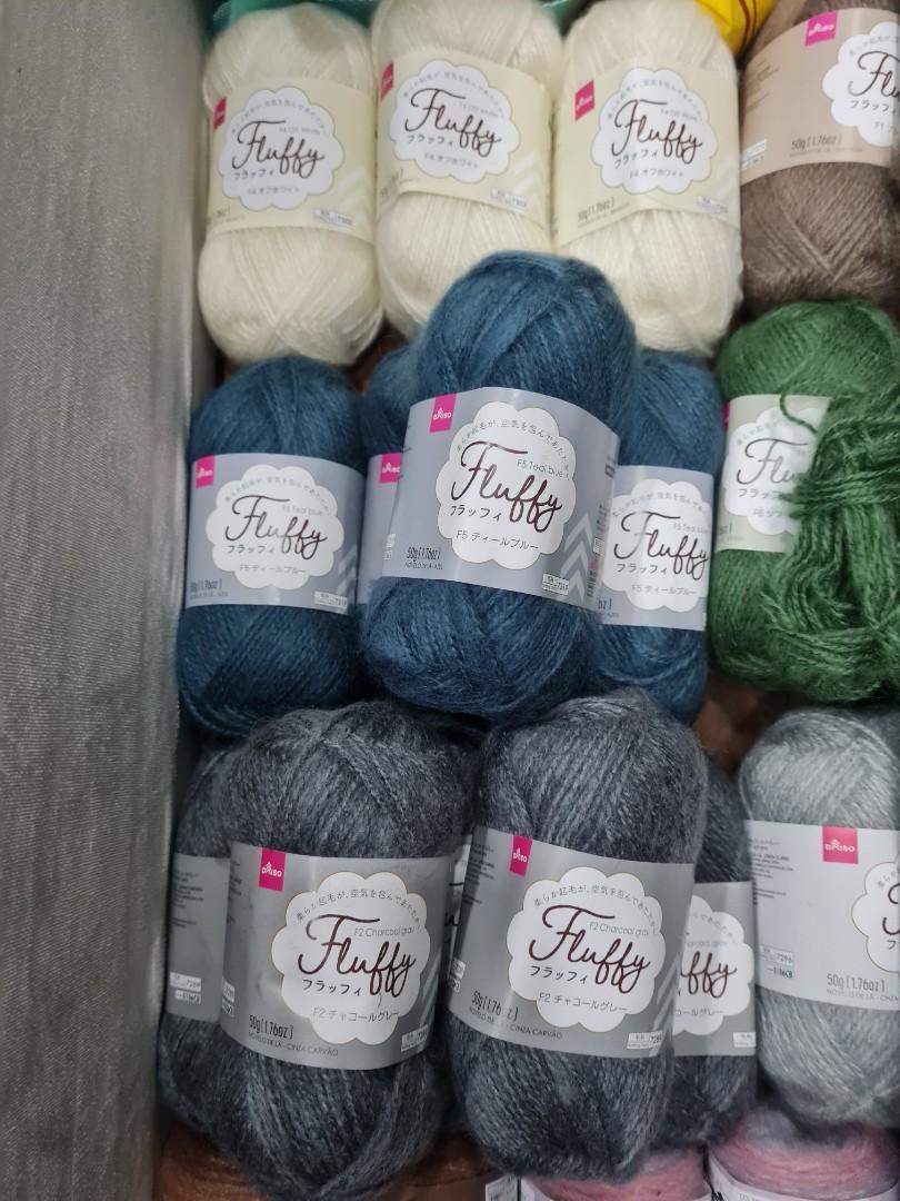 60x Daiso Yarn crochet knitting set, Hobbies & Toys, Stationery & Craft