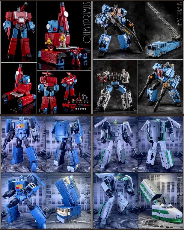 Transformers G1 Raiden Box and Styrofoam Custom 