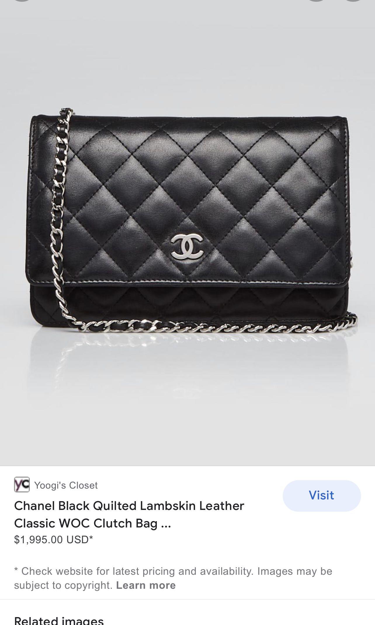 🌸JUST BACK FROM BAG SPA🌸 💖 💯 Authentic Chanel CC Classic Flap Clutch on