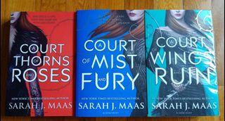 A Court of Thorns & Roses Series by Sarah J Maas