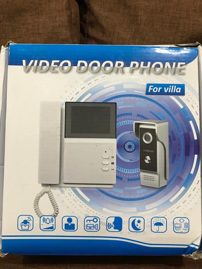AMOCAM Video Door Phone System, 4.3 Inches Clear LCD Monitor Wired Video  Intercom Doorbell Kits, IR, Computers  Tech, Parts  Accessories, Other  Accessories on Carousell