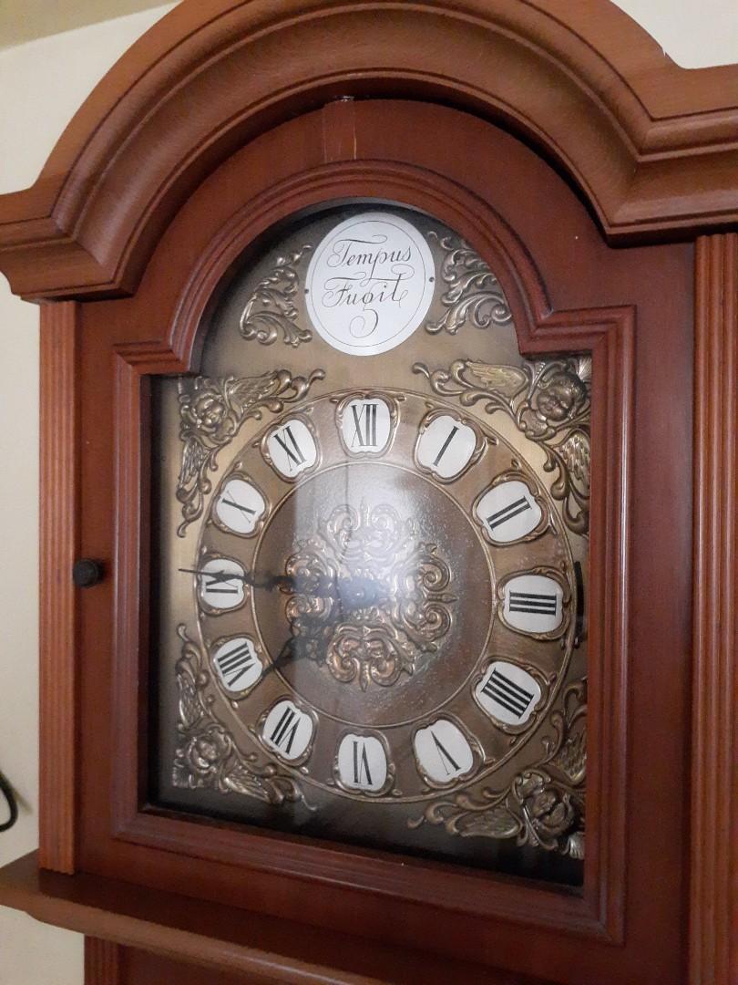 Urgos Tower Grandfather Clock, Furniture & Home Living, Home Decor