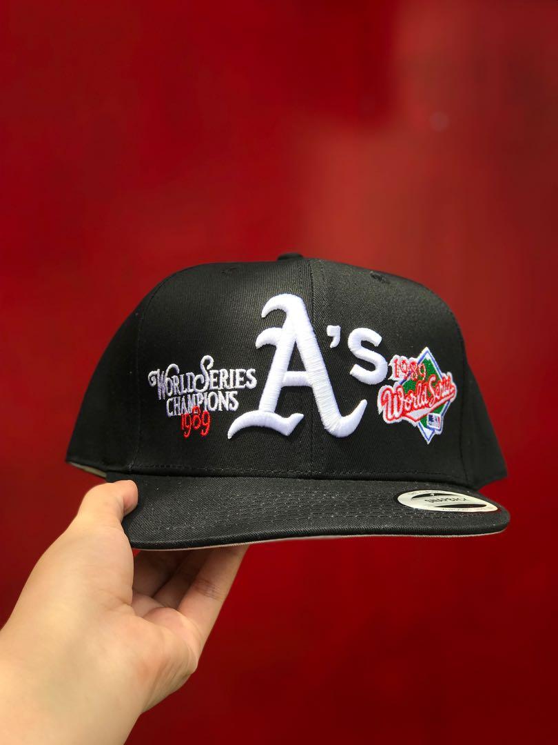Athletics Customize World Series Championship Snap Back Cap (Category: Caps & Hats) located in Valenzuela. Submitted by drewfits (Listing ID 1149356355, Image 1). Description: Athletics Customize World Series Championship Snap Back Cap 🌍🏆.