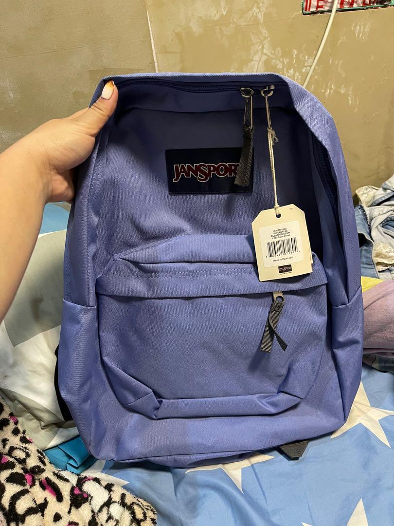 Bleached denim hotsell jansport backpack