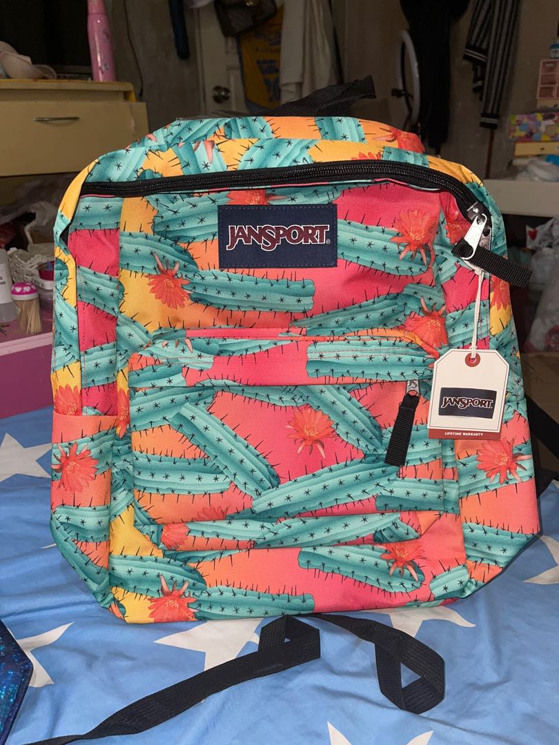 Authentic Jansport Cactus Flowers Women s Fashion Bags Wallets