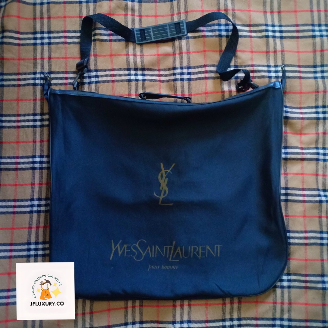 Authentic YSL garment bag, Luxury, Bags & Wallets on Carousell