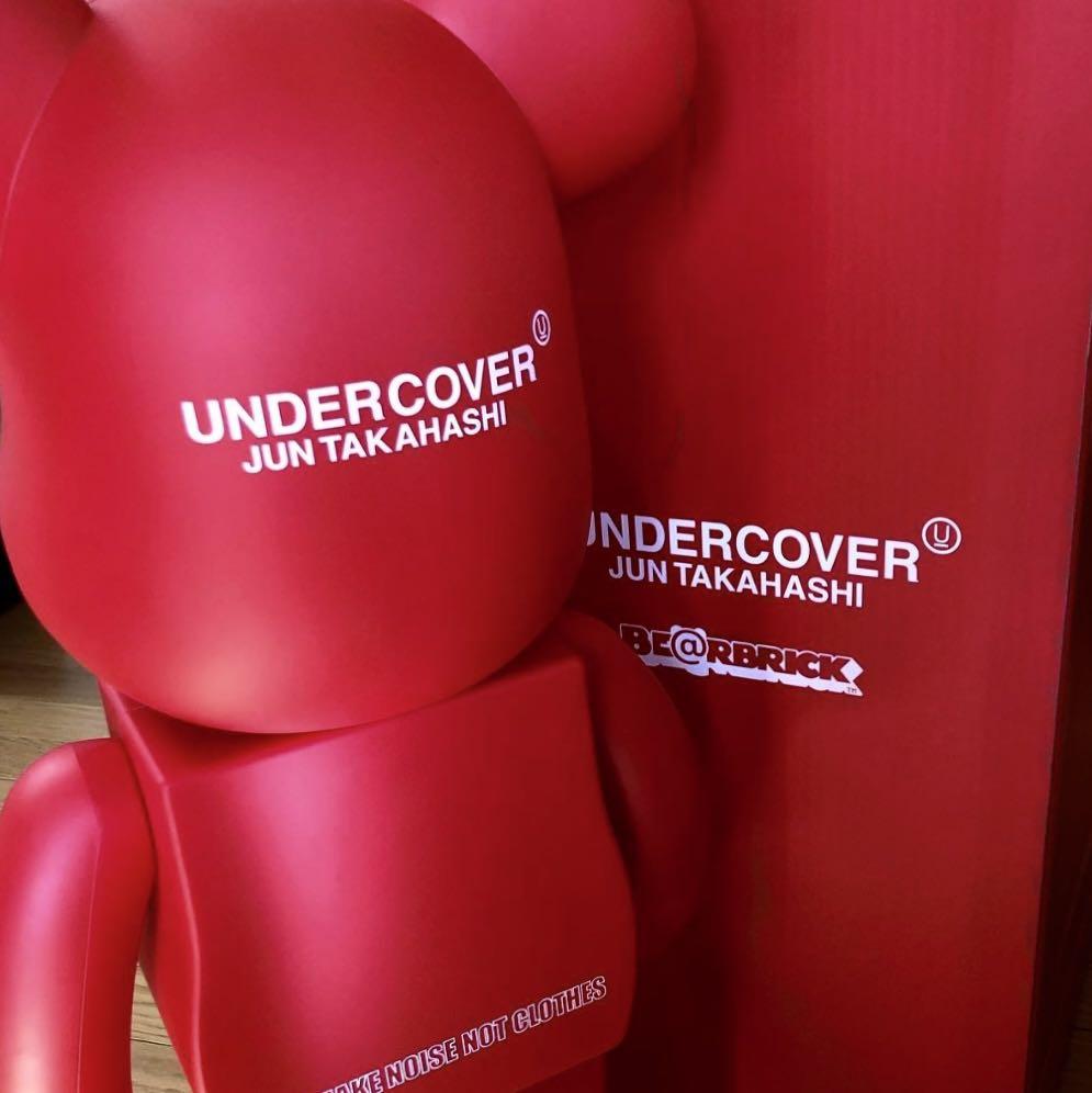 BE@RBRICK UNDERCOVER LOGO RED 1000％ BE@RBRICK UNDERCOVER LOGO RED 1000％ BE@RBRICK UNDERCOVER LOGO
