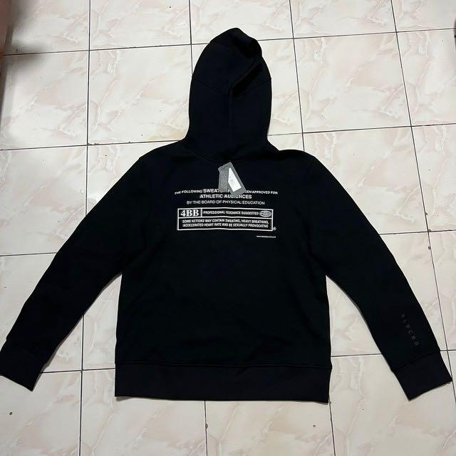 Black Barrett by Neil Barrett Disclaimer Hoodie