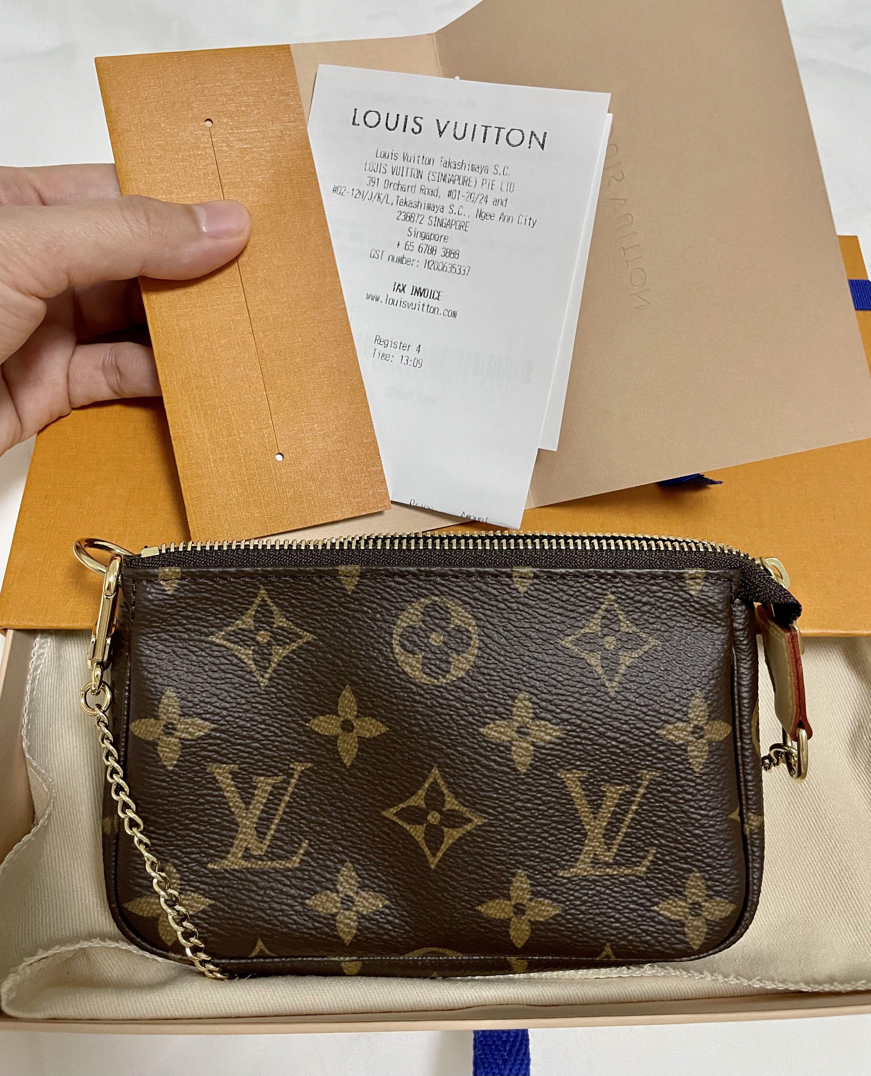 Louis Vuitton Mini Damier Azur Pochette Accessoires - Ann's