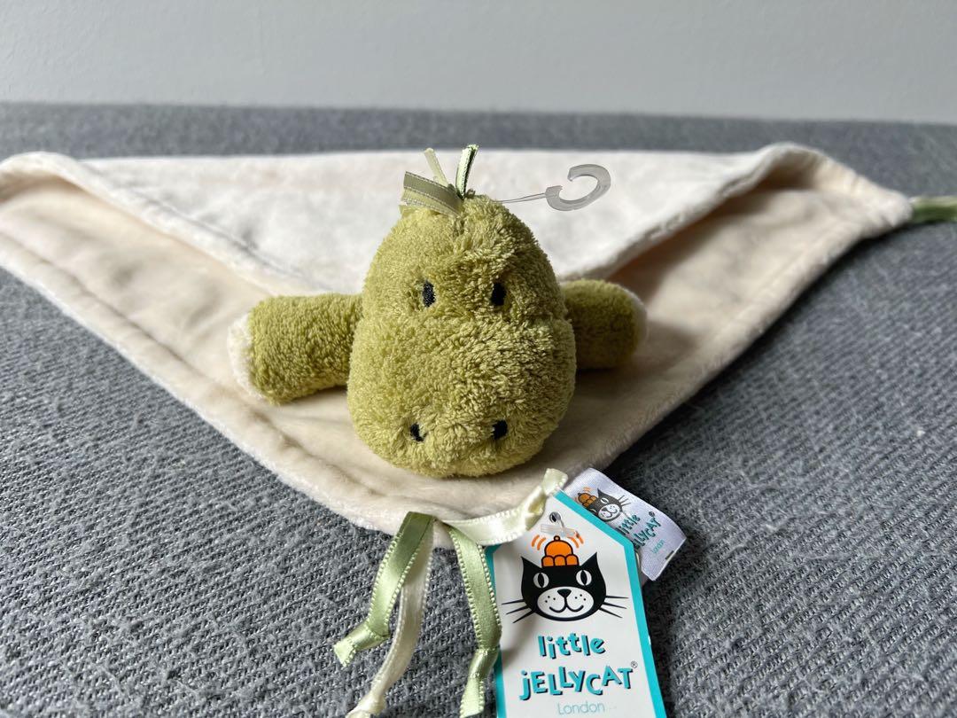 Jellycat Puffles Dinosaur Soother Baby Stuffed Animal Security Blanket 