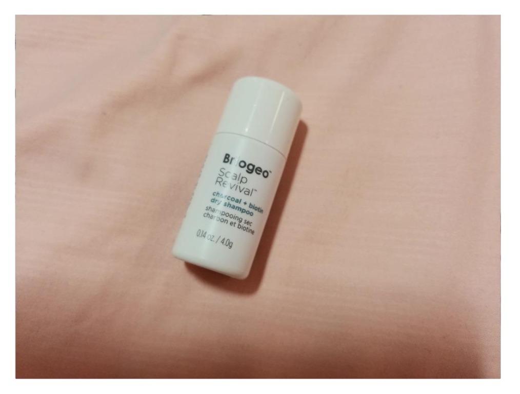 Briogeo Scalp Revival Charcoal + Biotin Dry Shampoo 4g, Beauty & Personal Care, Hair on Carousell