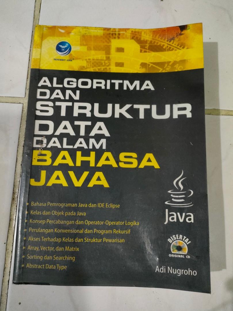 Buku Algoritma dan Struktur Data Dalam Bahasa Java, Buku & Alat Tulis ...