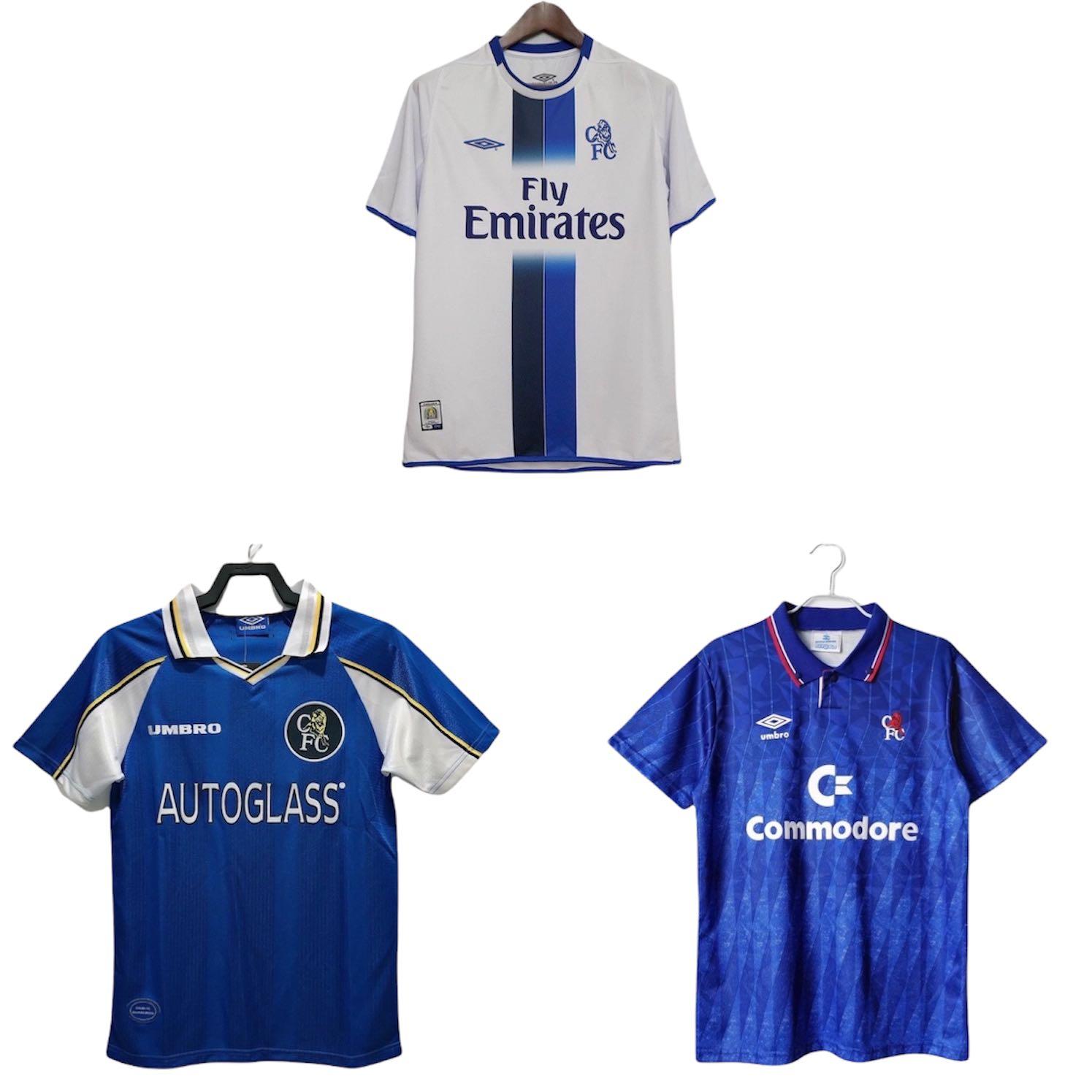CHELSEA RETRO KITS #01, Men's Fashion, Tops & Sets, Tshirts & Polo ...
